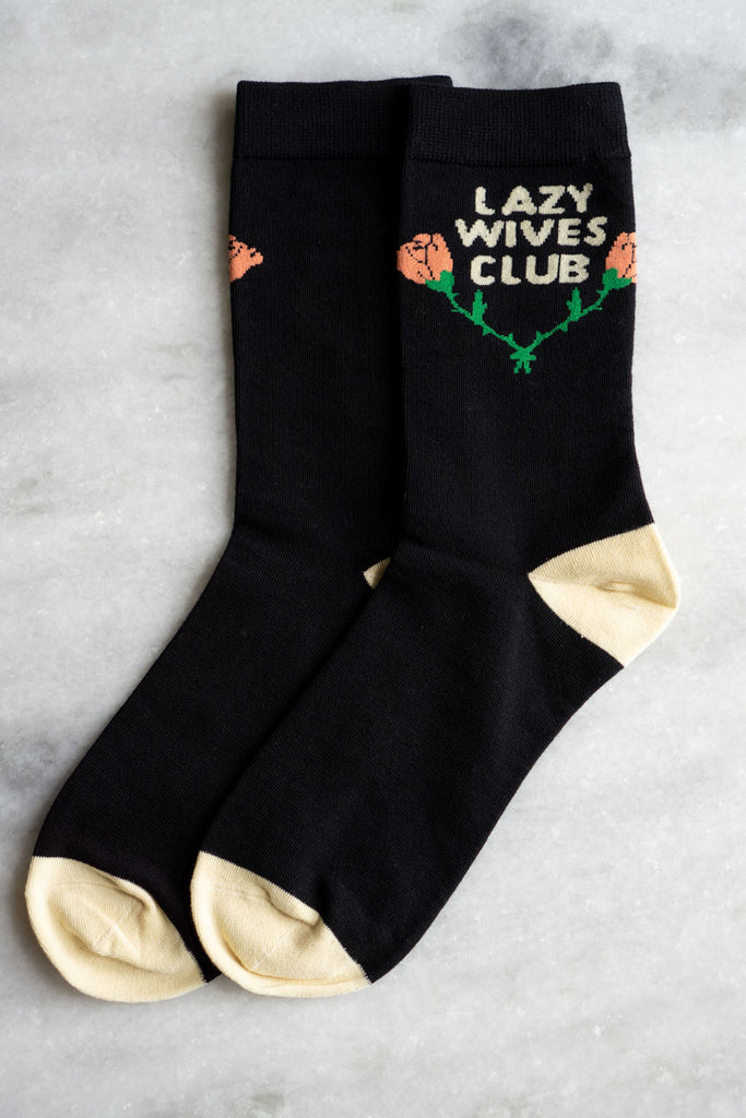 Chaussettes 'Lazy Wives Club'