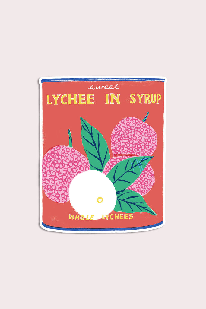 Autocollant 'Sweet Lychee'
