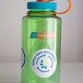 Pear colour Nalgene water bottle