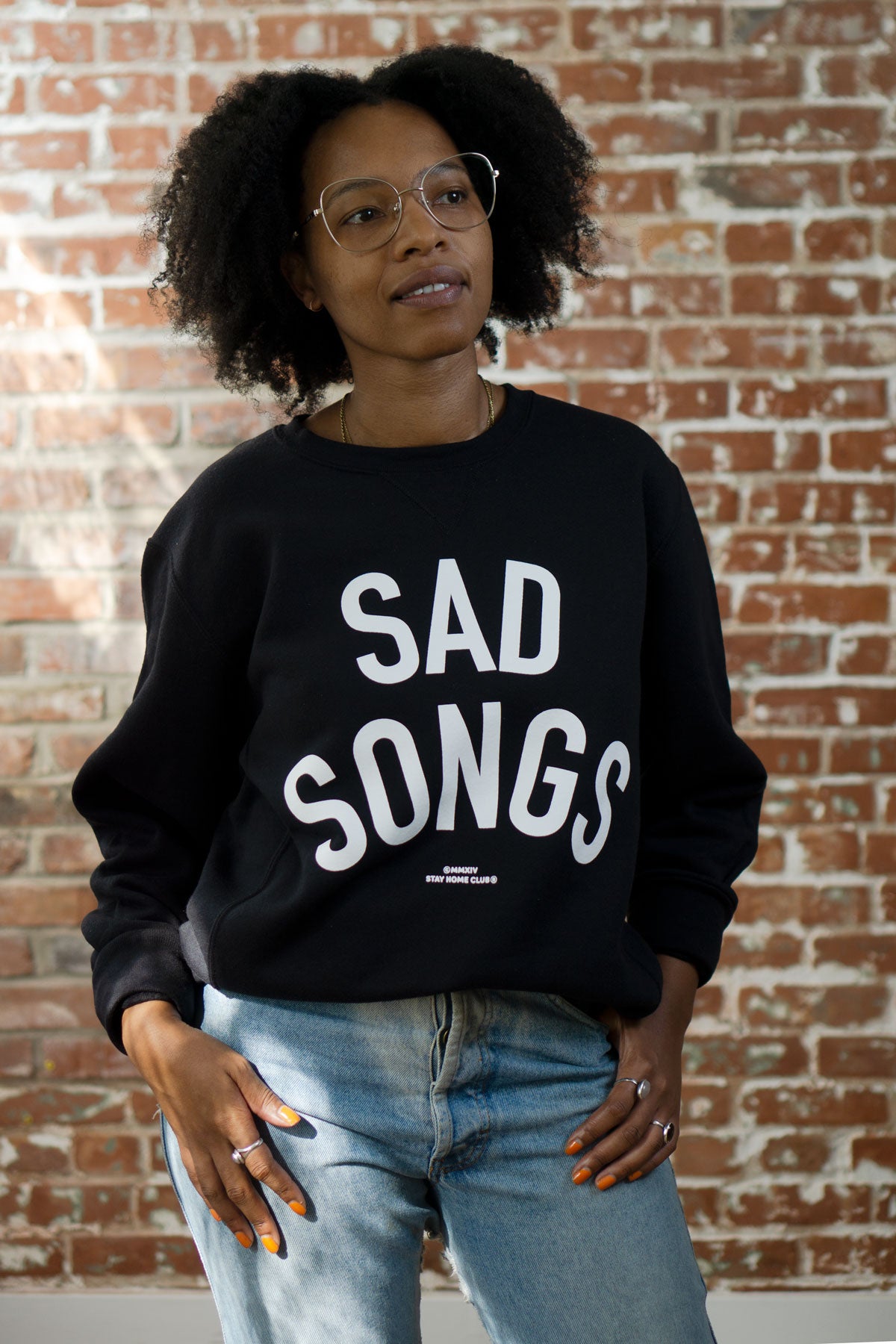 Sad Songs Russell Athletic™ Sweatshirt – Stay Home Club