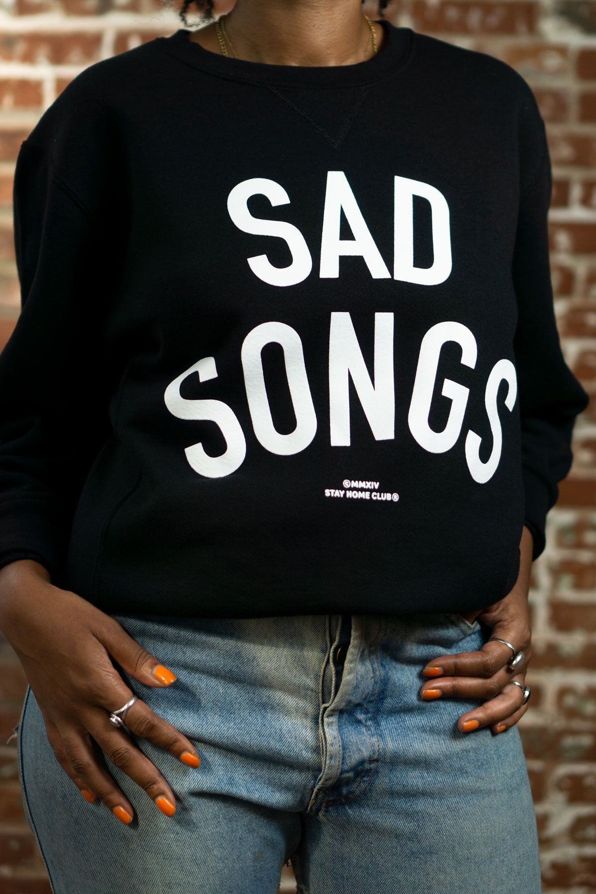 Sad Songs Russell Athletic™ Sweatshirt – Stay Home Club