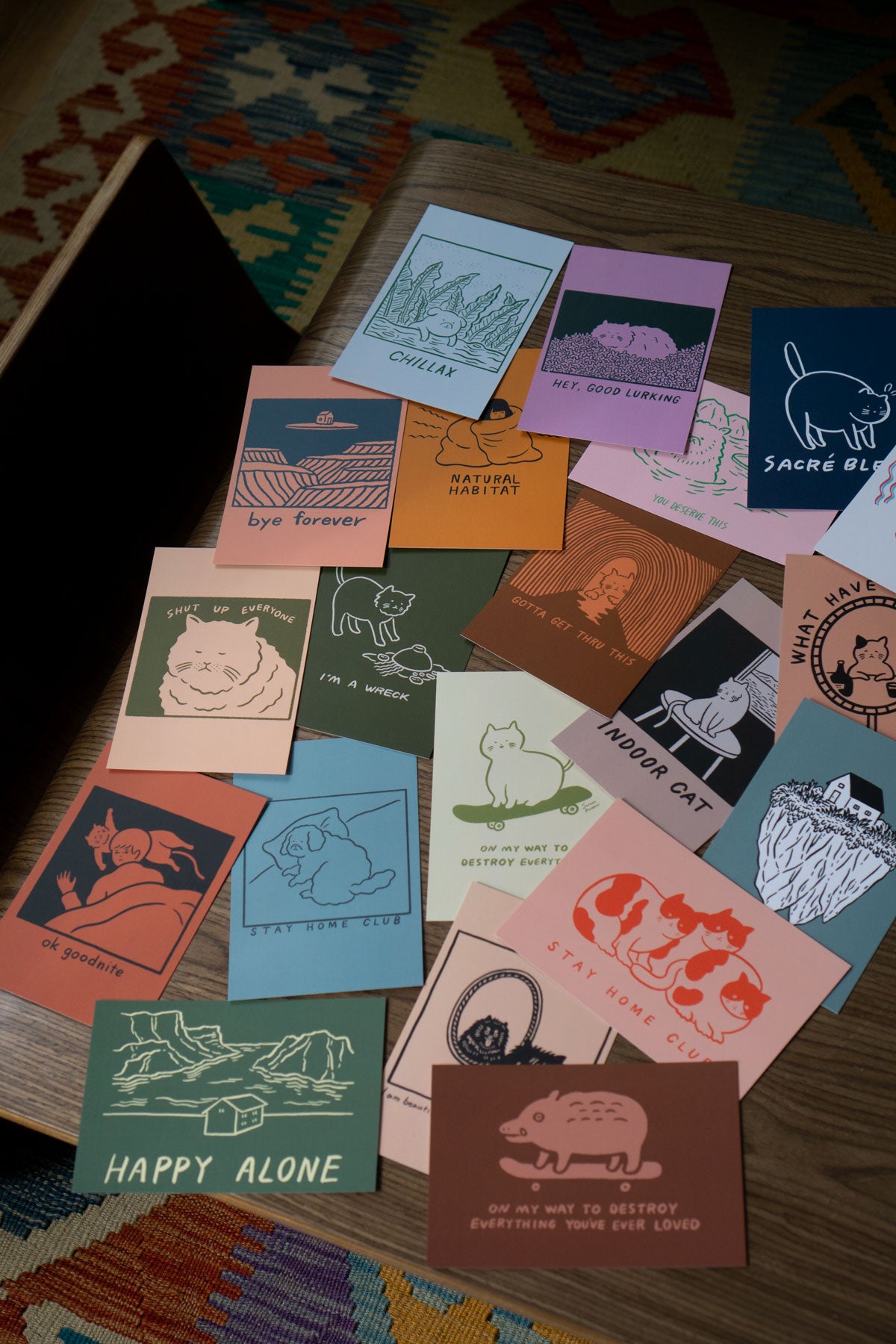 20 cartes postales de Satoshi Kurosaki