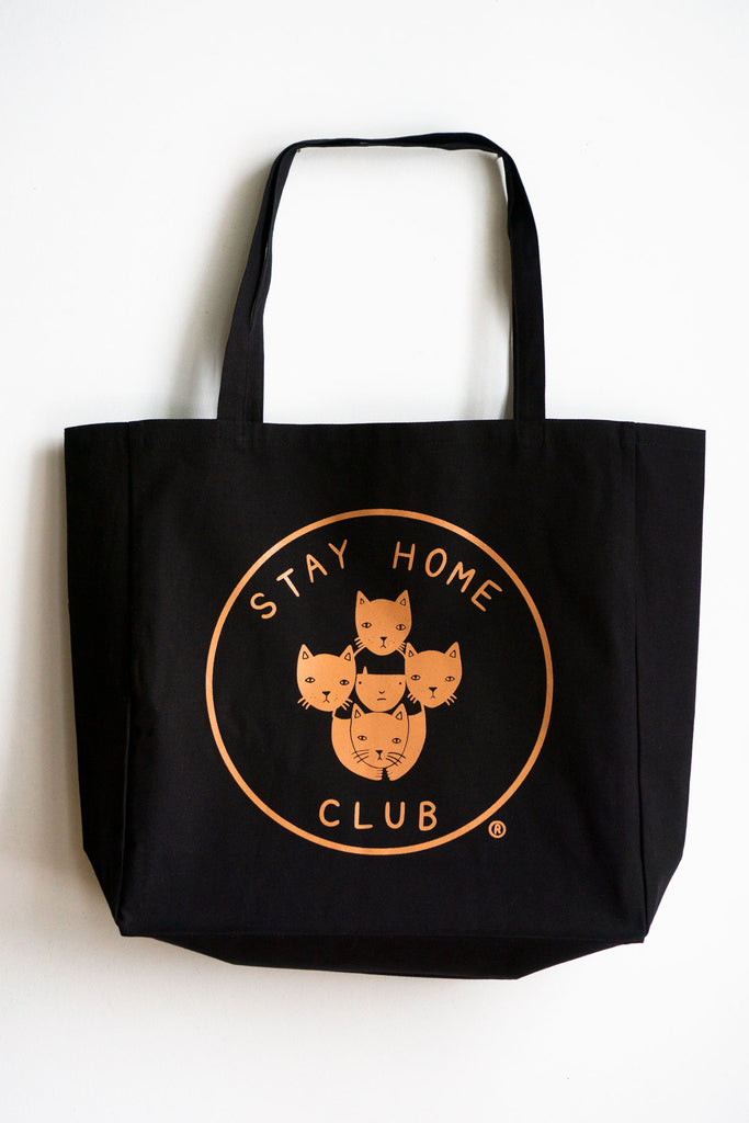 SHC Logo XL Tote - BLACK