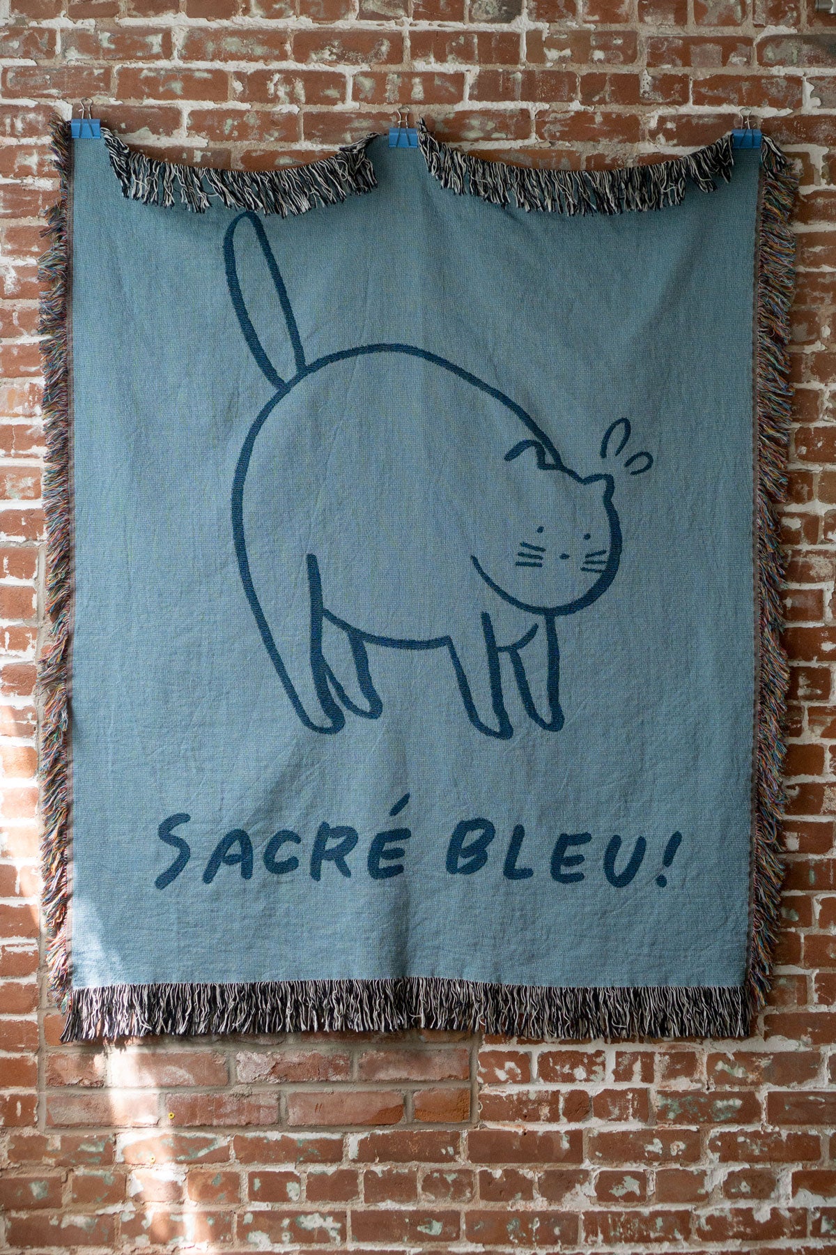 Sacré Bleu Blanket