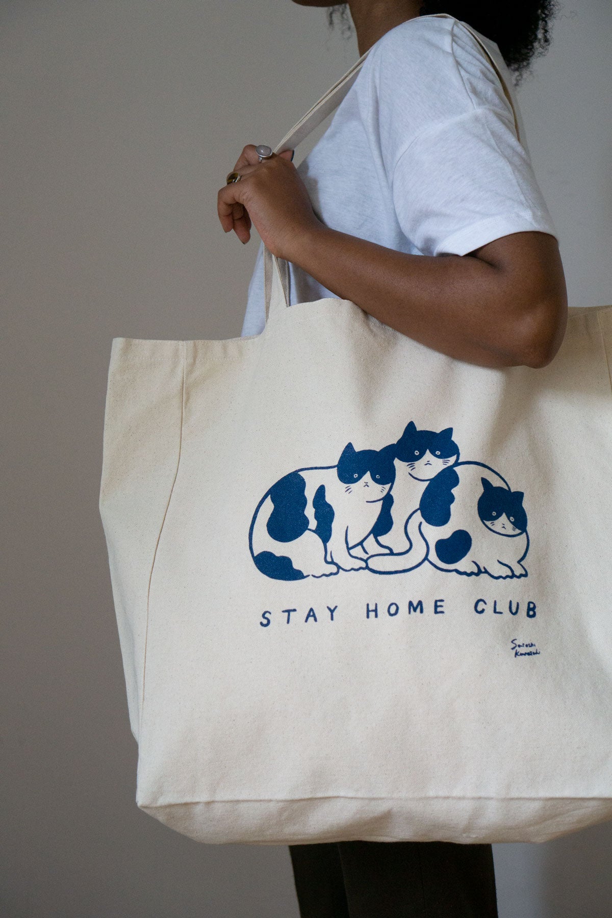 Names For Cats XL Tote - NATURAL – Stay Home Club